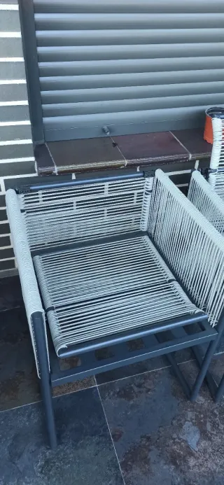 4 Sillas de Exterior