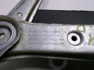 Elevalunas delantero opel 13100418 rh astra 74027