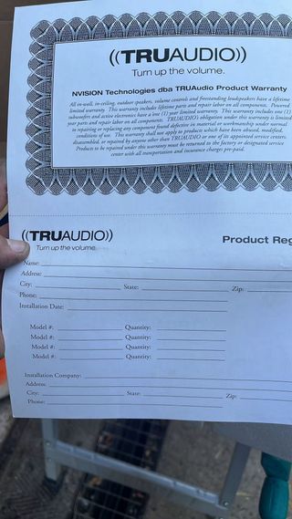 Altavoces TRU AUDIO CP-6