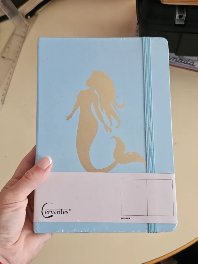 Cuaderno Cervantes Sirena Azul