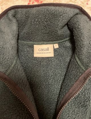 Forro polar Casall Half Zip verde oscuro