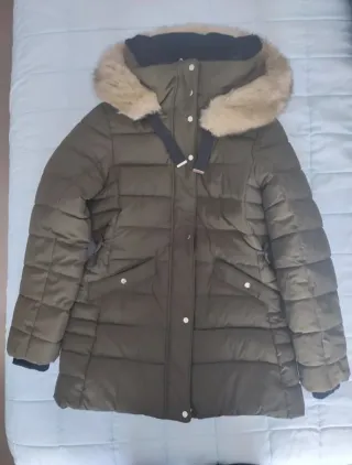 Parka acolchada Zara mujer Talla S