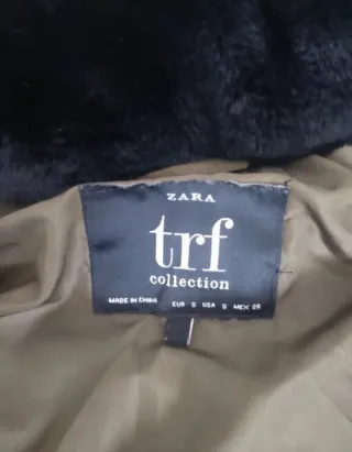 Parka acolchada Zara mujer Talla S