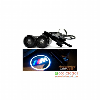 KIT DE DOS PROYECTORES LED LOGO M PARA PUERTAS DE