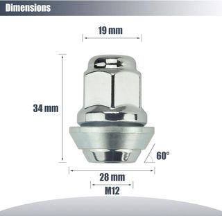 Tuercas de llanta Originales para Ford 20 uds