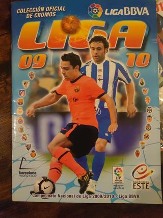 Lote 5 Álbumes Cromos Liga Este Panini