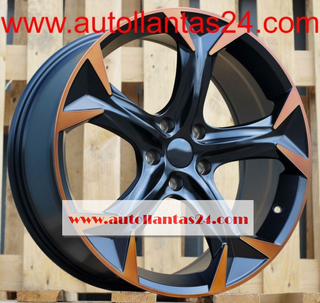 8801 JUEGO DE 4 LLANTAS SEAT CUPRA BLACK M