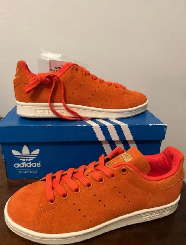 Adidas Stan Smith Suede Arancioni