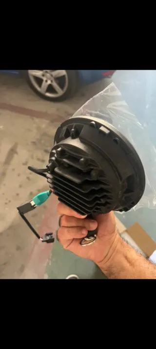Dos faros LED Jeep wrangler jk land rover discover