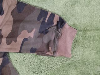 Felpa camouflage girocollo corta