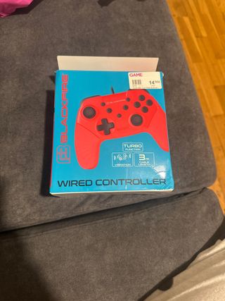 Mando Blackfire para Switch/OLED Rojo