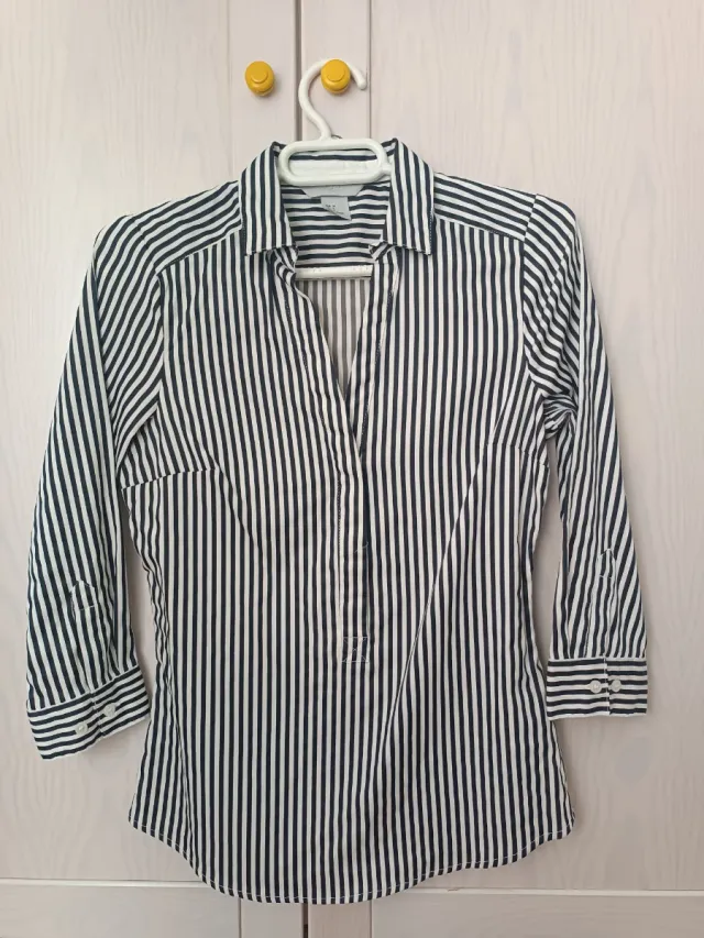 Camicia a righe H&M Taglia 34