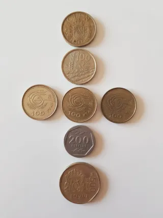 Lote monedas España Pesetas