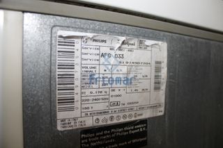 ARCON CONGELADOR WHIRPOOL AFG033 DE 1120x640 MM