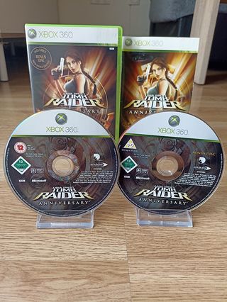 🇪🇸 Tomb Raider Anniversary + Bonus Disc Xbox 360