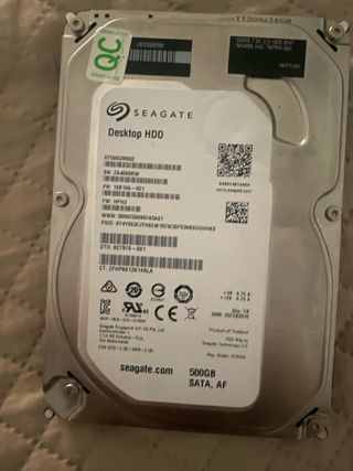 Disco Duro Seagate 500GB SATA