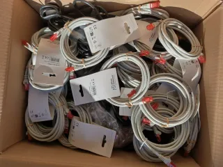 Lote Cables RJ45 y HDMI