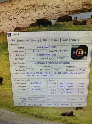 Ryzen 5 4500+placa base prime a320m+ 16gb ram ddr4