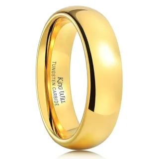 Anillo de oro y Tungsteno Nuevo