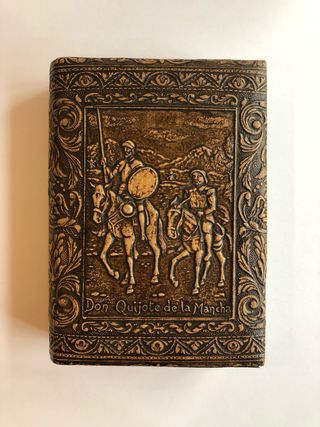 Scatola per sigari Don Chisciotte e Sancio Panza