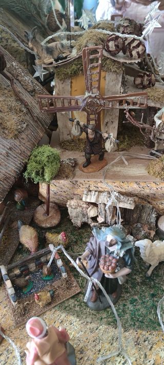 Belén y figuras para Navidad