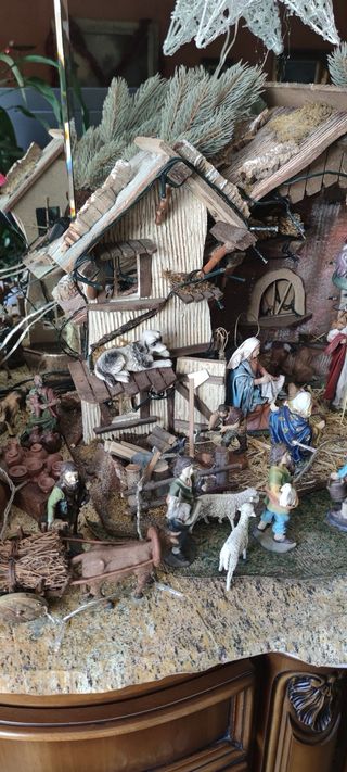Belén y figuras para Navidad