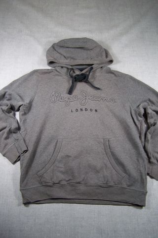 Sudadera Pepe Jeans London Gris con Capucha