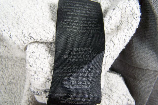 Sudadera Pepe Jeans London Gris con Capucha