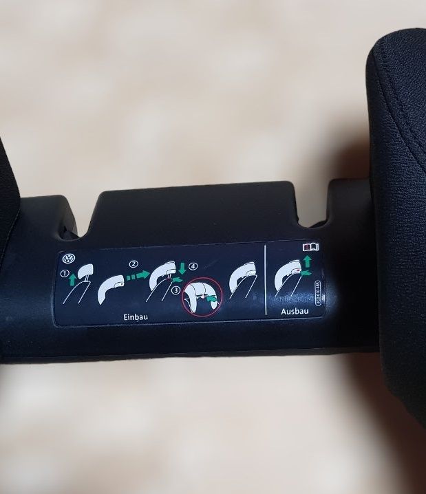 Reposacabezas infantil VW