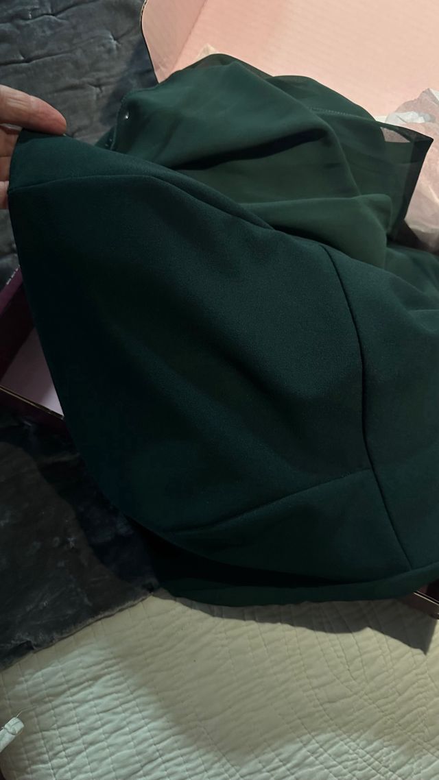 vestido sin estrenar midi y fular a juego elastico