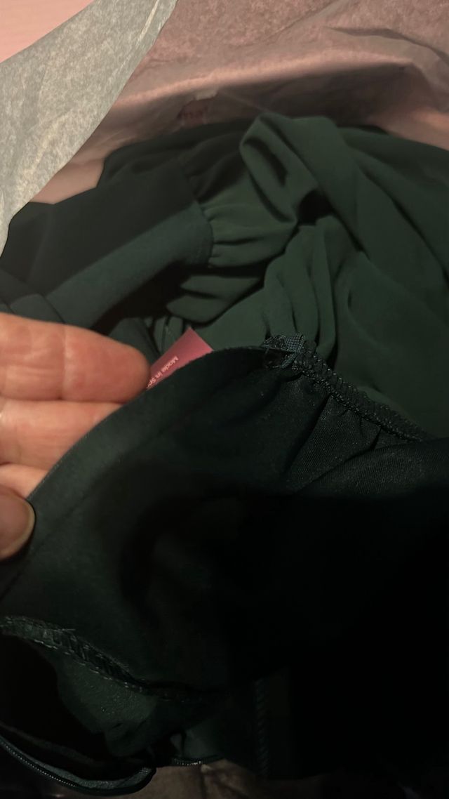 vestido sin estrenar midi y fular a juego elastico