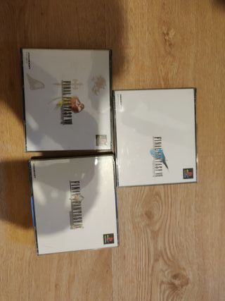 Final Fantasy VII, VIII, IX PS1 Japonés