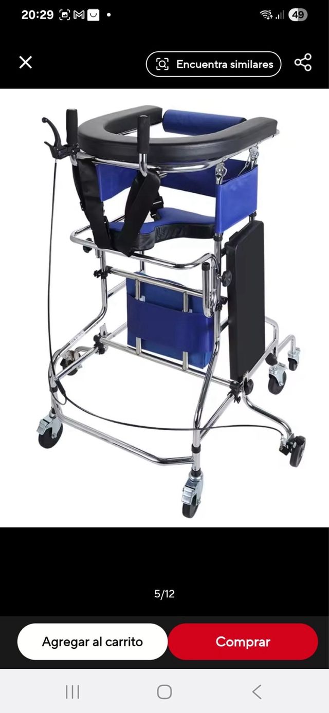 Andador,equipo rehabilitación parapléjica,NUEVO