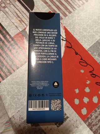 Recortador Nariz/Oreja MAD LED