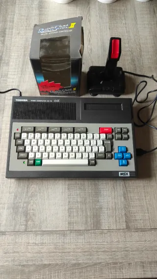 Ordenador Toshiba MSX QuickShot II Joystick