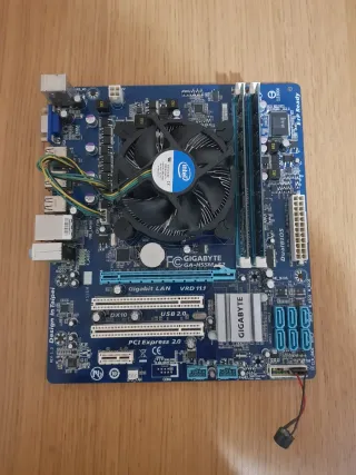 Placa base Gigabyte+i7 860+8gb RAM+disipador 