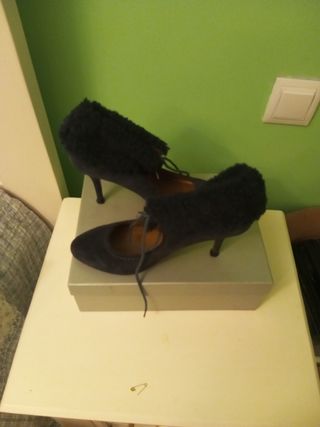 Zapatos de vestir mujer azul talla 40