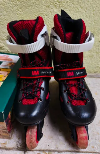 Patines en línea IM Sport Rojo/Negro