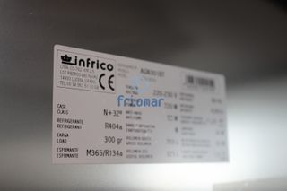 ARMARIO MIXTO FRIO/CONG  INFRICO 2P INOX MOD.AGN 6
