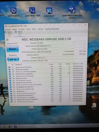 Disco Duro WD 2TB WD20EARX SATA II 64MB