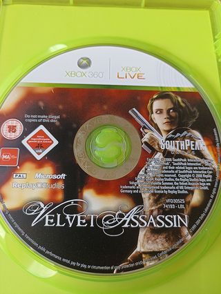 🇪🇸🇬🇧 Velvet Assassin Xbox 360