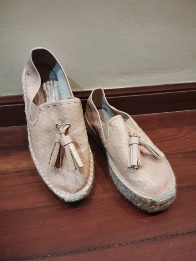 Alpargatas Mustang Yute Beige