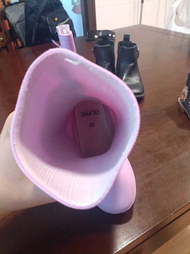 Botas niña talla 22