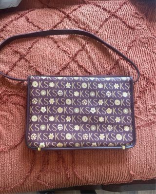 Borsa a spalla Ken Scott viola