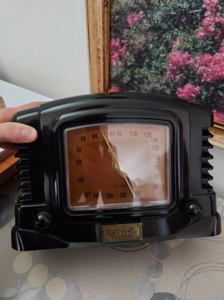 Radio Vintage Classic Nera/Marrone