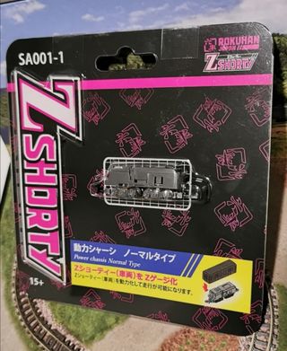 Locomotora Rokuhan chasis motor tren escala Z Shor