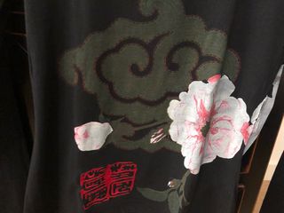 Camiseta GFFERRE manga larga floral talla M