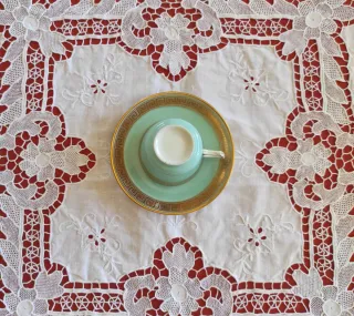 Tazza e piattino Francia 1870