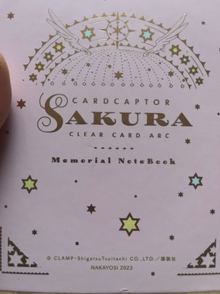 Cardcaptor Sakura - memorial notebook