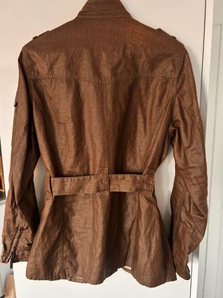 Chaqueta Barbour Lino Marrón T.40
